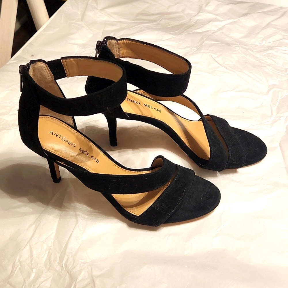 Antonio Melani shoes New Suede Jaydyn Heels Size 6.5